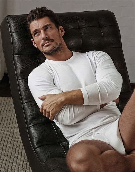 david gandy white trunks.